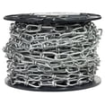 thumbnail image 1 of Campbell 0722087 Loop Chain 255 lb Working Load Limit #2/0 Low Carbon Steel Zinc, 1 of 2