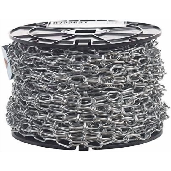 Campbell 0722627#1 X 125' Double Loop Chain Reel