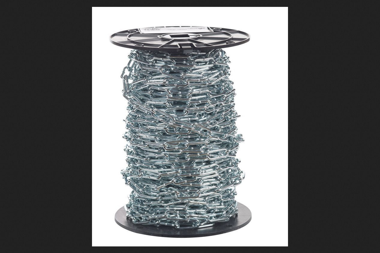 Campbell 0726827 2 X 125' Straight Link Coil Chain Reel