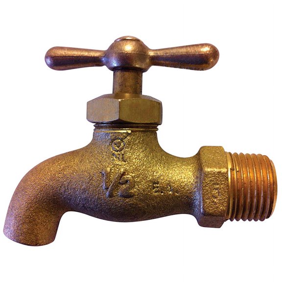 Campbell 1/2 in. D X 1/2 in. D MIP Brass Threaded Check Valve