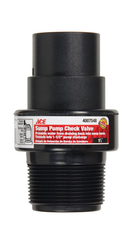 Campbell  1.5 x 1.5 in. Plastic Swing Check Valve