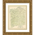 thumbnail image 1 of Campbell 12x14 Gold Ornate Wood Framed with Double Matting Museum Art Print Titled - Spotsylvania Virginia - Campbell 1863, 1 of 4