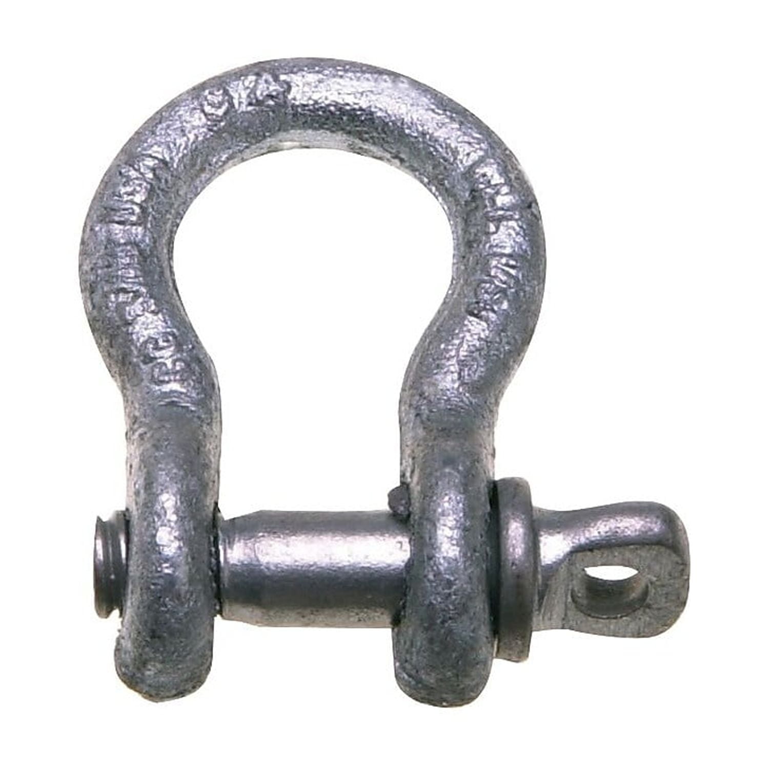 Campbell 5410835 419 1/2 2T ANCHOR SHACKLE W/SCREW PIN CARBON - Walmart.com