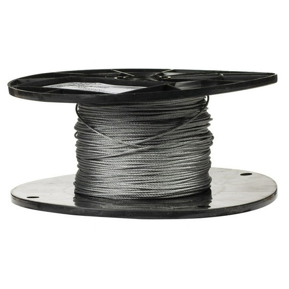 Campbell Galvanized Galvanized Steel 1/16 in. D X 500 ft. L Aircraft Cable
