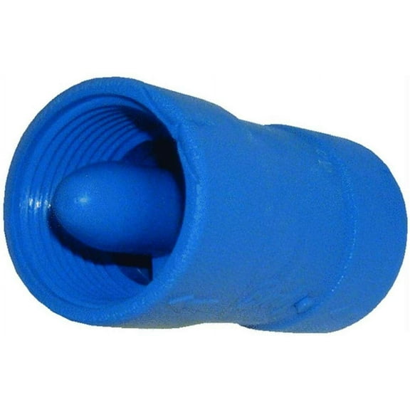 Campbell Manufacturing Check Valve SLC-100 - Acetal Polymer, Spring Loaded - 1" Blue