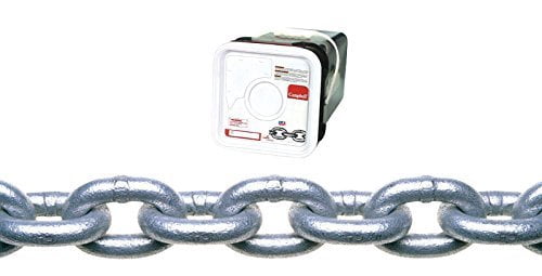 Campbell Chain 5/16 in. Oval Link Carbon Steel Proof Coil Chain 5/16 in. Dia. x 75 ft. L - Total Qty: 1