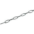 thumbnail image 1 of Campbell Chain 5365374 No.10 Steel Decorative Chain, Antique Silver - 0.14 in. Dia. x 1.21 in., 1 of 2