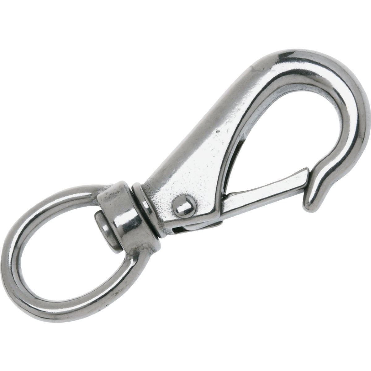 Apex Tool Group Campbell Chain 7/16 in. Dia. x 3-11/16 in. L Polished Stainless Steel Quick Snap 220 lb. — Residential Use, Standard Application