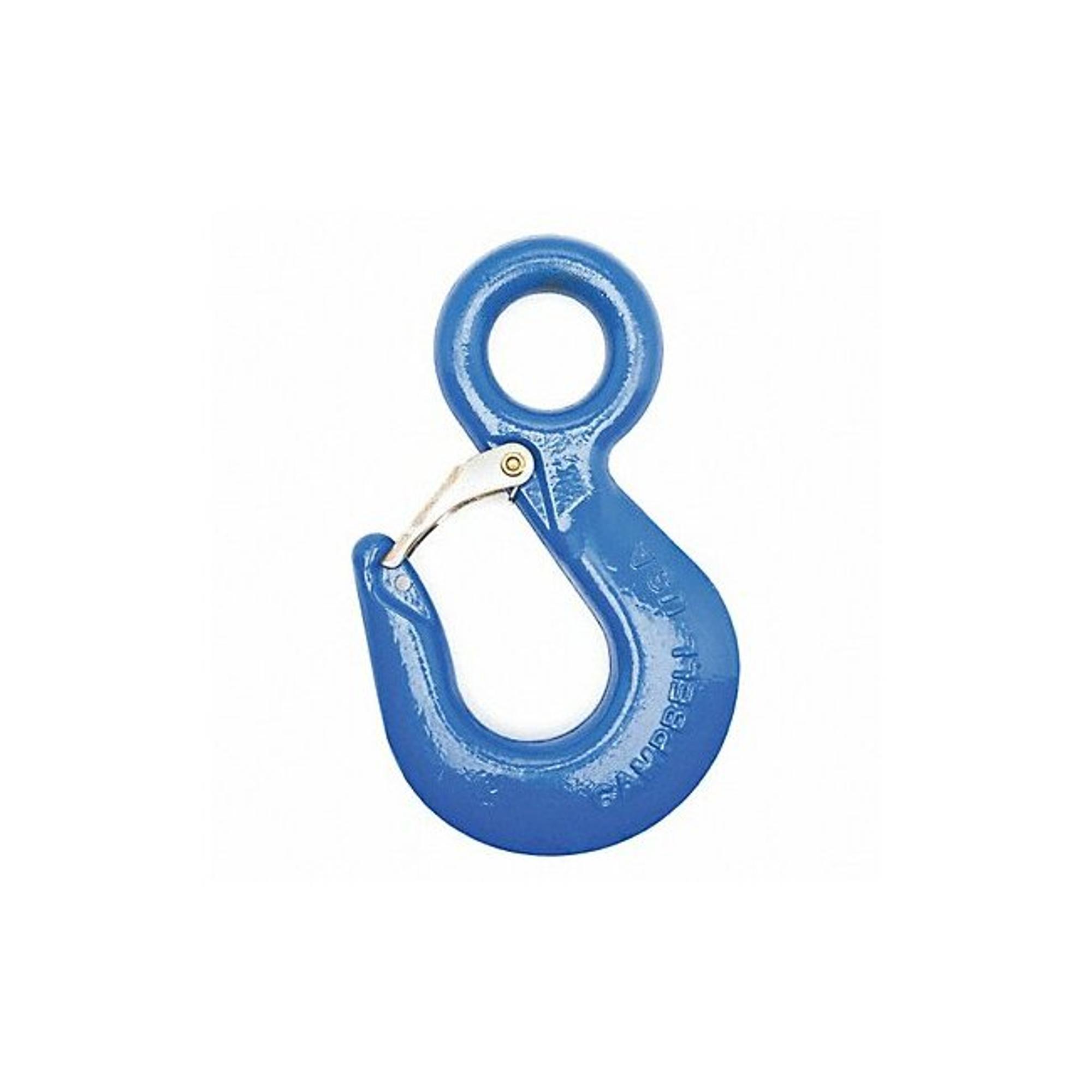 Campbell Chain & Fittings Hoist Hook,3000 lb,Latch,Eye,Alloy Steel