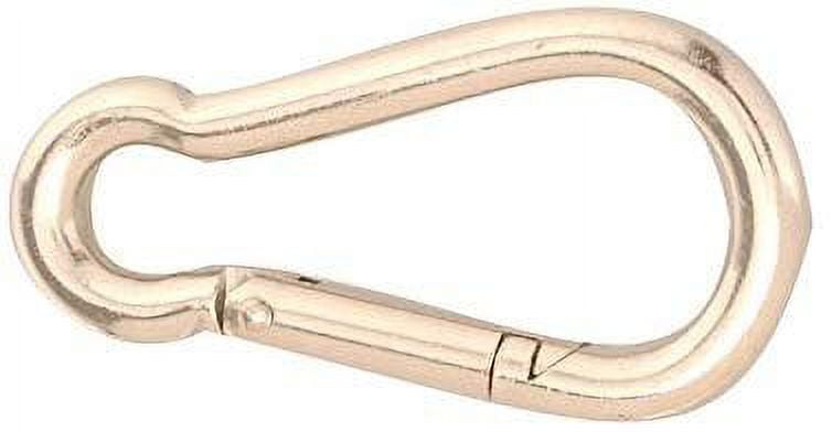 Campbell Chain Spring Link Zinc Stainless Steel 3-1/2" Overall 7/16" Opening