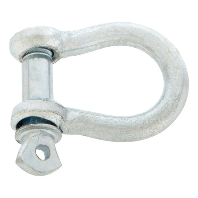 Campbell Zinc-Plated Forged Steel Anchor Shackle 400 lb Campbell Zinc-Plated Forged Steel Anchor Shackle 400 lb