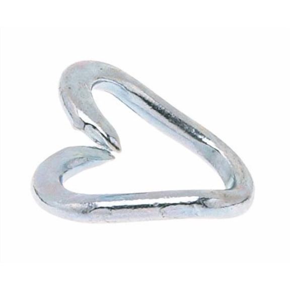 Campbell Chain Zinc-Plated Low Carbon Steel Repair Lap Link 700 lb. 1-1/2 in. L - Total Qty: 10; Each Pack Qty: 1