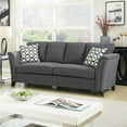 thumbnail image 1 of Campbell Contemporary Style Sofa with Nail Trim, Gray, 1 of 1