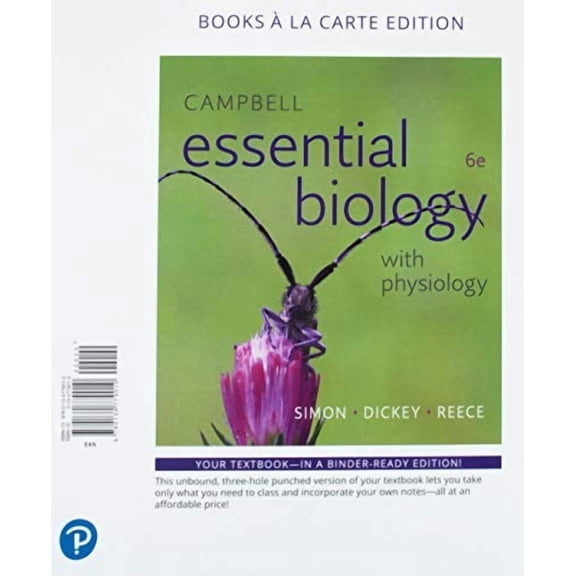 Pre-Owned Campbell Essential Biology with Physiology, (Loose Leaf)
