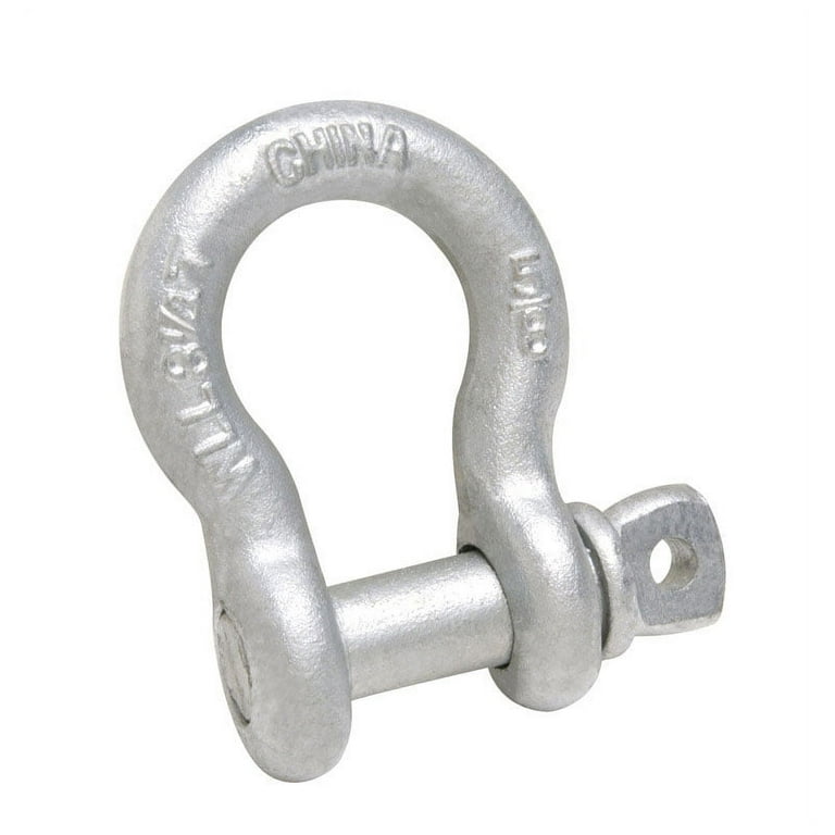 Campbell Galvanized Forged Carbon Steel Anchor Shackle 4-3/4 Campbell Galvanized Forged Carbon Steel Anchor Shackle 4-3/4