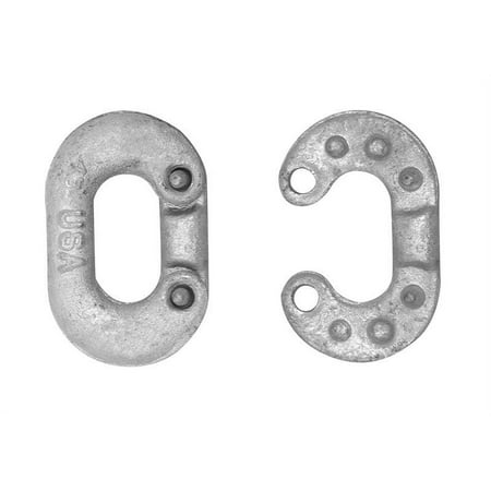 Campbell Galvanized Forged Carbon Steel Connecting Links 1400 lb