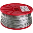 thumbnail image 1 of Campbell Aircraft Cable Galvanized Wire Cable - Galvanized Steel - 250', 1 of 2