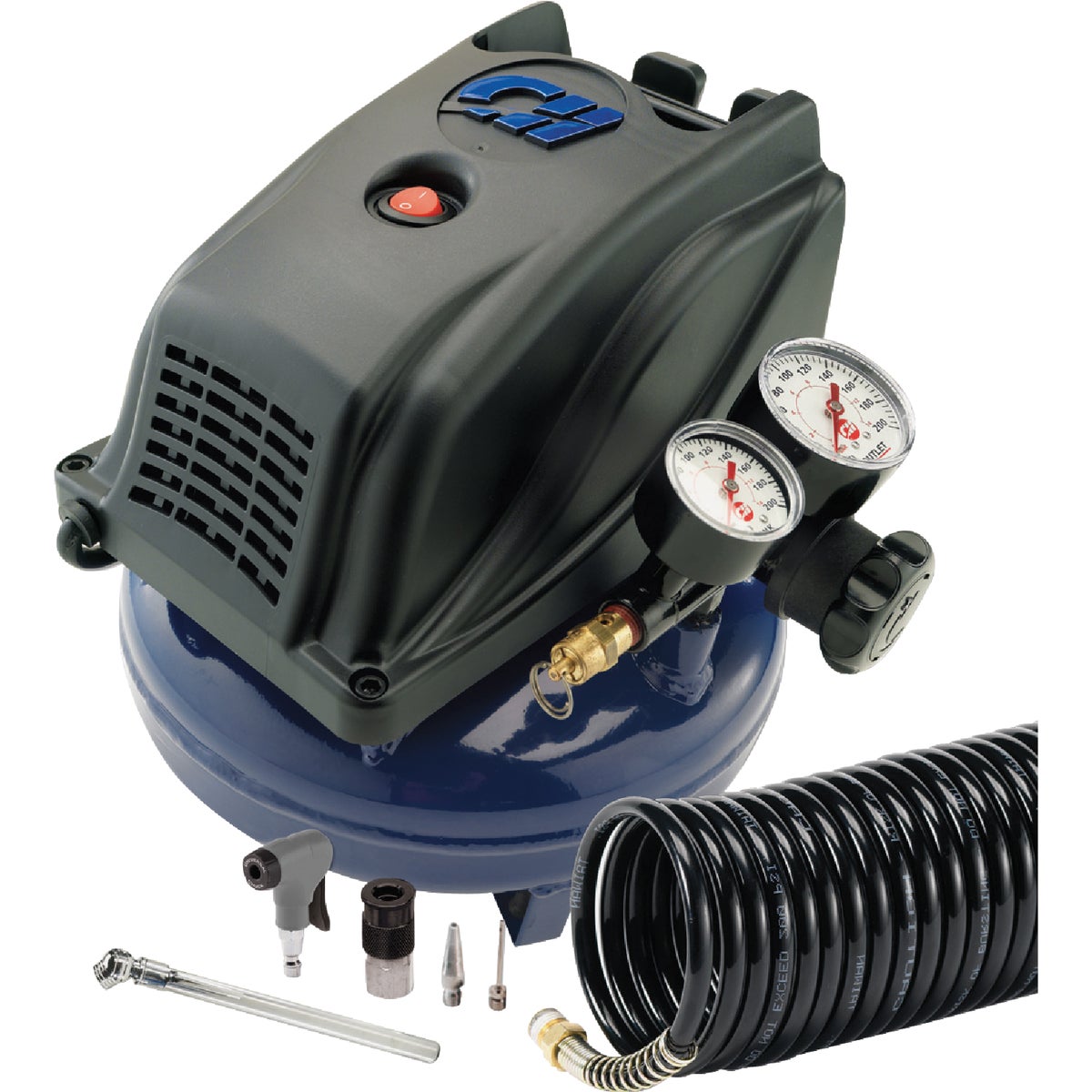 Manometro Per Compressori Bostitch, Rolair, Campbell Hausfeld, 2 Pollici, Attacco Da 1/4, 230 PSI, Nuovo