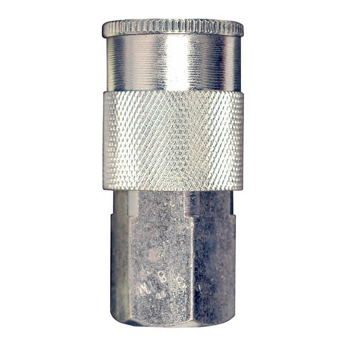 Campbell Hausfeld 3/8 Industrial Steel Coupler (1/4 Female NPT) (MP602700AV)