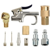 Campbell Hausfeld Air Inflation Starter Kit with Blow Gun, 11 Piece