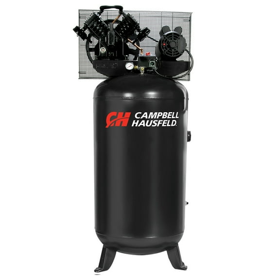 Campbell Hausfeld CE4104 Gray 5 HP Oil-Lube Vertical Air Compressor 80 gal