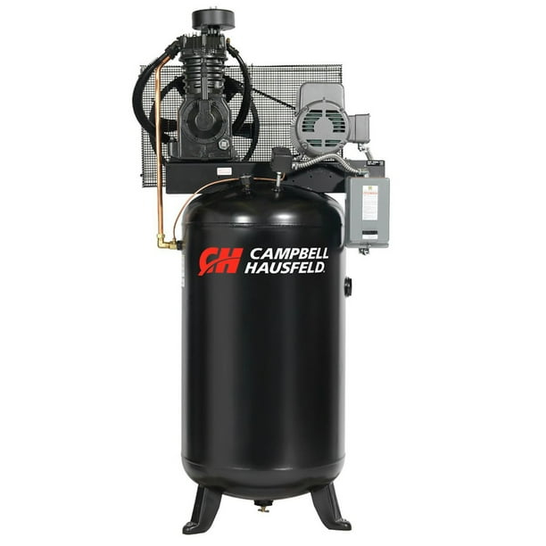 Campbell Hausfeld CE7051 5 HP TwoStage 80 Gallon OilLube 3 Phase