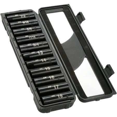 Campbell Hausfeld® Deep Drive Impact Socket Set 11 pc Pack