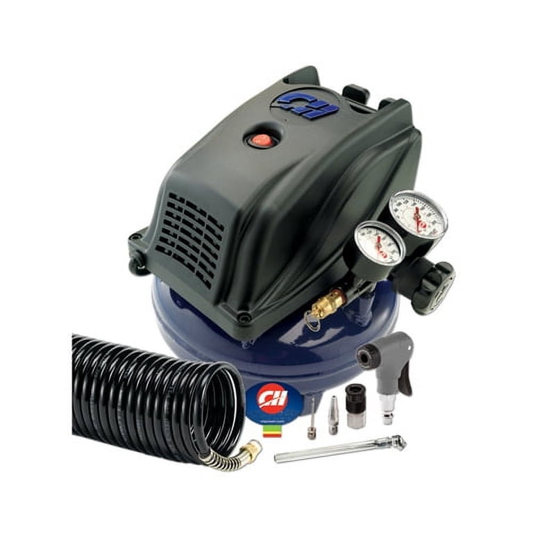 Campbell Hausfeld FP260000DI Steel 125 PSI 1-Stage Pancake Air