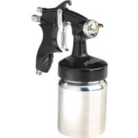 Campbell Hausfeld Heavy Duty Spray Gun HVLP - Adjustable Fluid, Air Controls - Multicolor