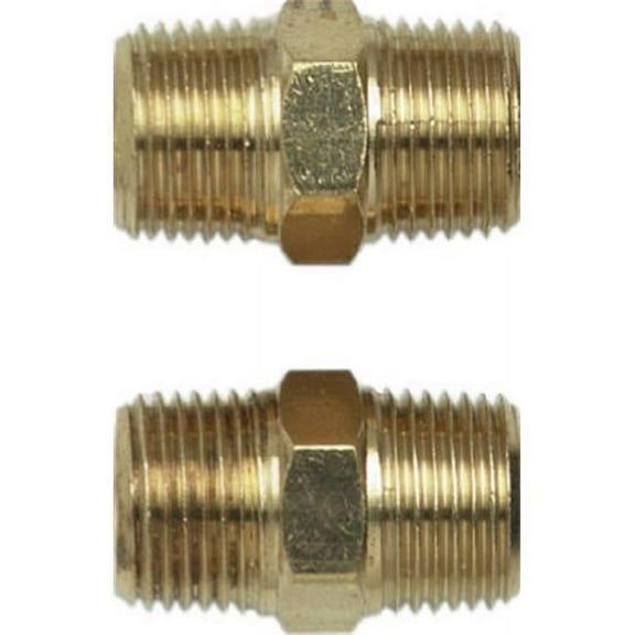 Campbell Hausfeld MP2136 2 Pack 3/8" Male Coupling NPT (MP213600AV)