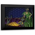 thumbnail image 1 of Campbell, Jaleel 14x12 Black Modern Framed Museum Art Print Titled - Two Women, 1 of 5