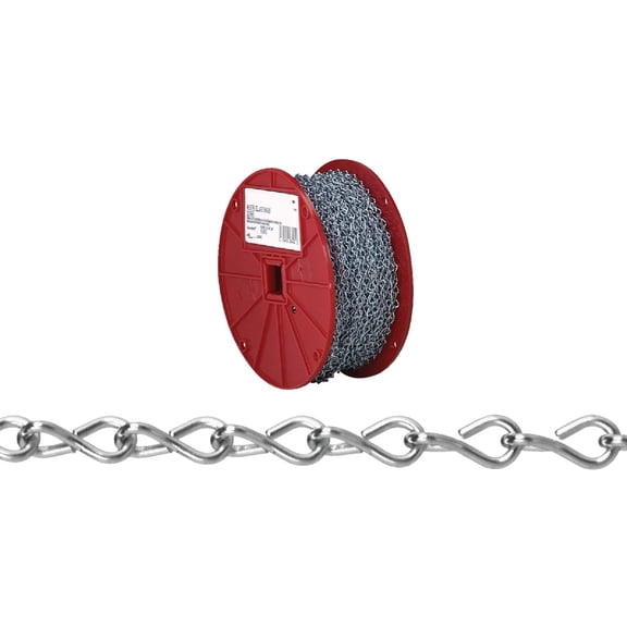 Campbell Apex Tool Group T0721727N #12 Single Jack Chain, 100 Ft. - Quantity 1 — Residential Use, Standard Application