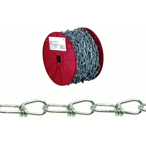 Campbell PG0722227 Loop Chain 90 lb Working Load Limit #3 Low Carbon Steel Red