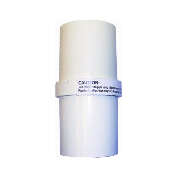 Campbell PVC White 1-1/4 in. Repair Coupling