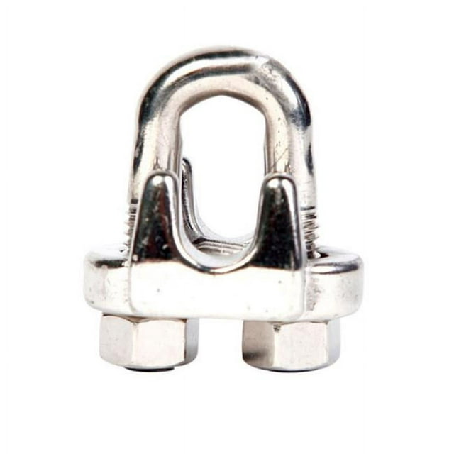 Campbell Polished Stainless Steel Wire Rope Clip