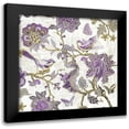 thumbnail image 1 of Campbell, Renee 12x12 Black Modern Framed Museum Art Print Titled - Passing Thru - Amethyst I, 1 of 5