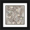 thumbnail image 1 of Campbell, Renee 20x20 Black Ornate Wood Framed with Double Matting Museum Art Print Titled - Chinoiserie II, 1 of 4