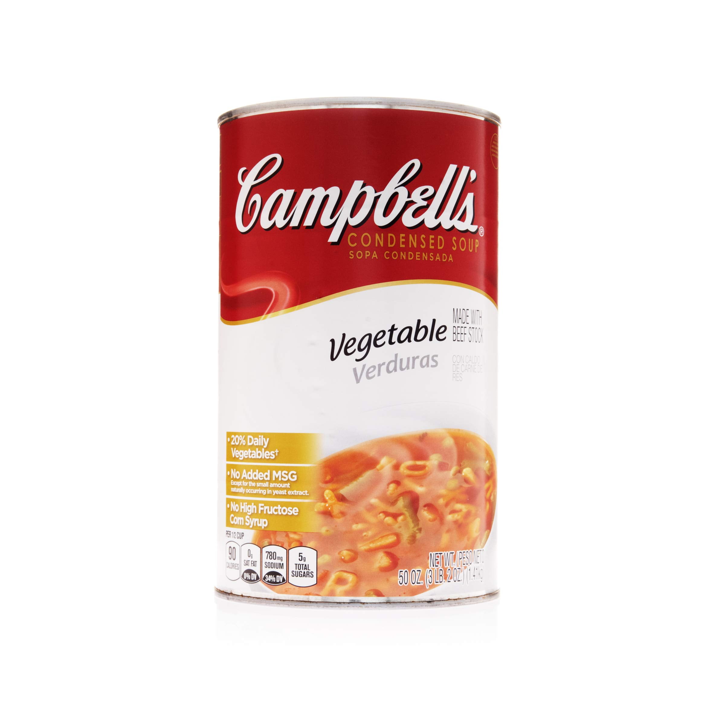 Campbell,S Classic Condensed Vegetable Soup, 12 Pack, 50 Oz