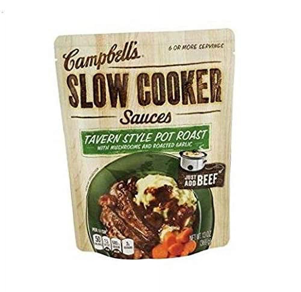 Campbell,S Slow Cooker Sauces Tavern Style Pot Roast (2 Pack) 13 Oz