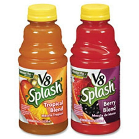 Campbell'S  V8 Splash Juice Drinks, 16oz, 12.-PK, Berry Blend
