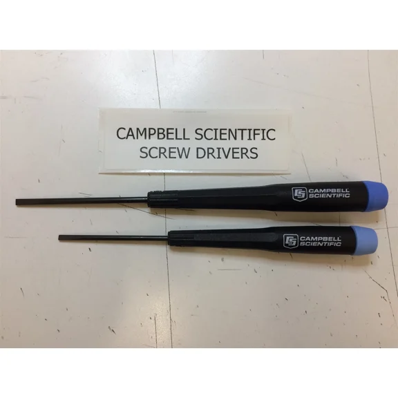 Campbell Scientific Advertising Screw Drivers Flat Head One Large One Small