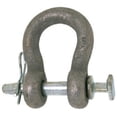 thumbnail image 1 of Campbell Short Body Straight Clevis, Forged Steel Galvanized, 7/8" Body Diameter, 3/4" Pin Diameter, 16000 lbs Load Capacity - Cooper Industrial Tools - T3899910 ( 1 QTY ), 1 of 1