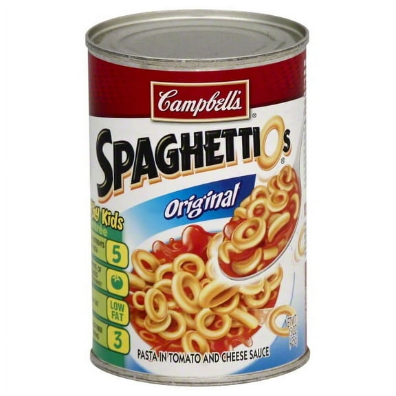 Campbell Soup SpaghettiOs Pasta, 15 oz