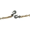 thumbnail image 1 of Campbell T0513598 0.31 in. x 20 ft. Grade 70 Binder Chain with Clevis Grab Hooks, Gold, 1 of 2