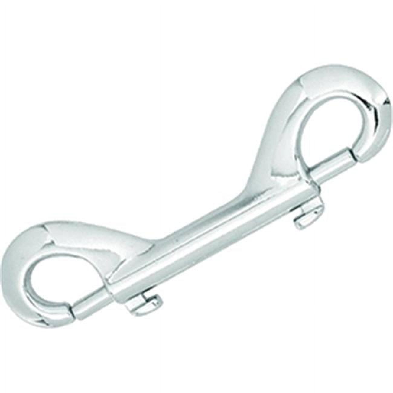 Campbell T7615312 45/8" Nickel Double Ended Eye Bolt Snap