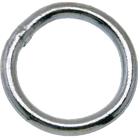 APEX TOOLS GROUP LLC 2-1/2" # 2 Welded Ring, Zinc Finish, Import, UPC Tagged, WLL 200 LB. T7661361