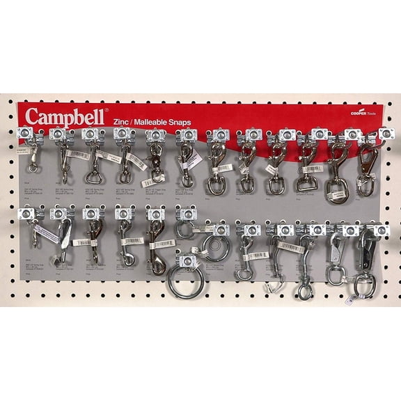 Campbell Welded Rings Chain Link - 1" Size, Multicolor, Beige