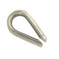 thumbnail image 1 of Campbell T7670609 Wire Rope Thimble for 3/32" - 1/8" Rope, Galvanized,, 1 of 1