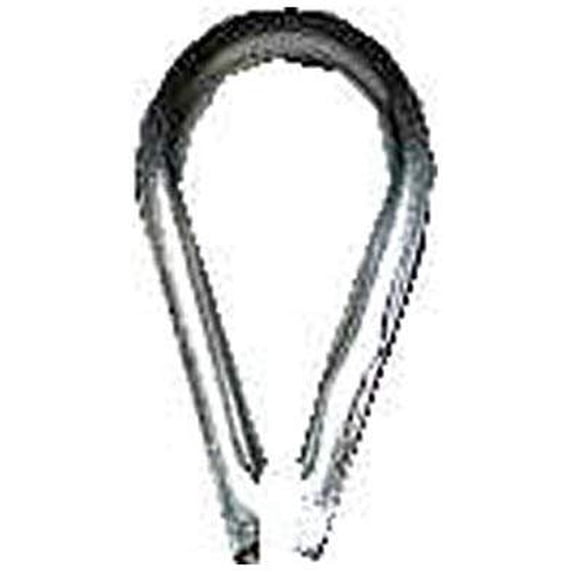 Campbell T7670629 1/4" Galvanized Wire Rope Thimbles