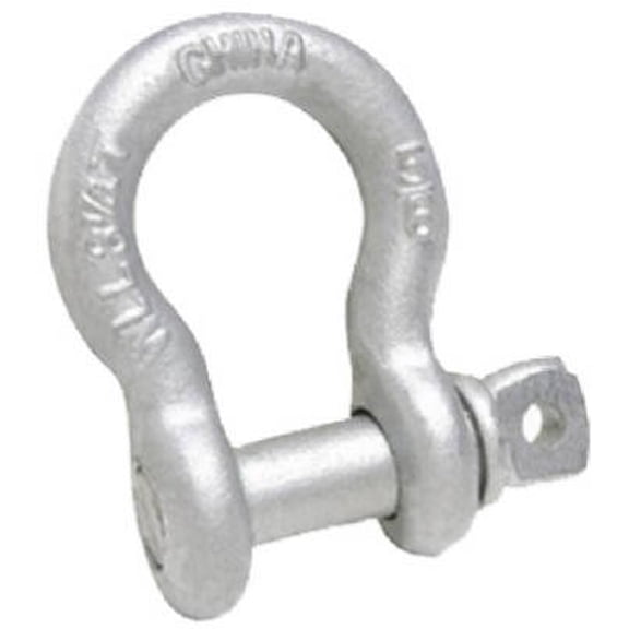 Apex Tool Group Screw Pin Anchor Shackle Clevis - Galvanized - 5/8 In